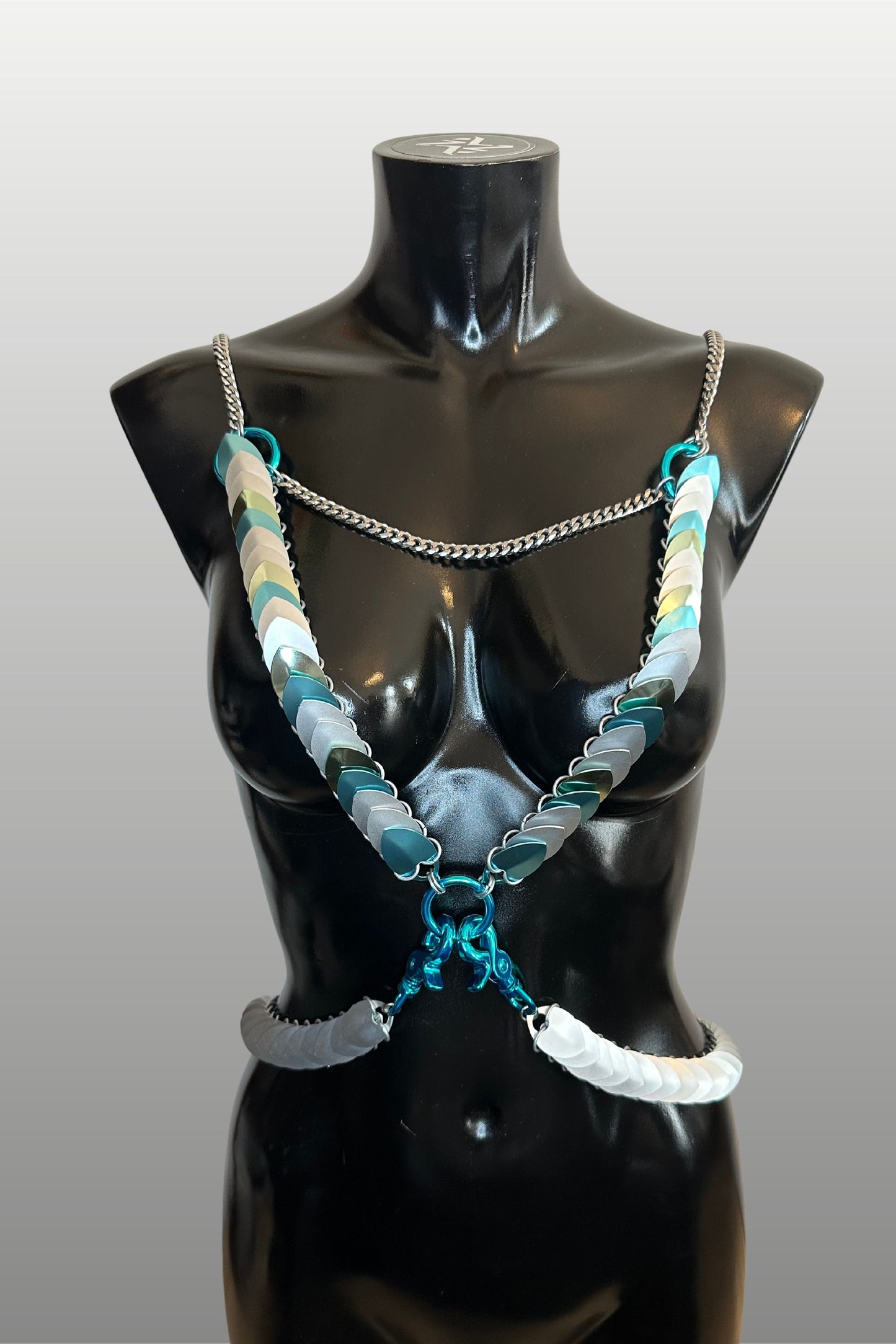 HERA HARNESS See Touch Frost & Turquoise - LisaMajun