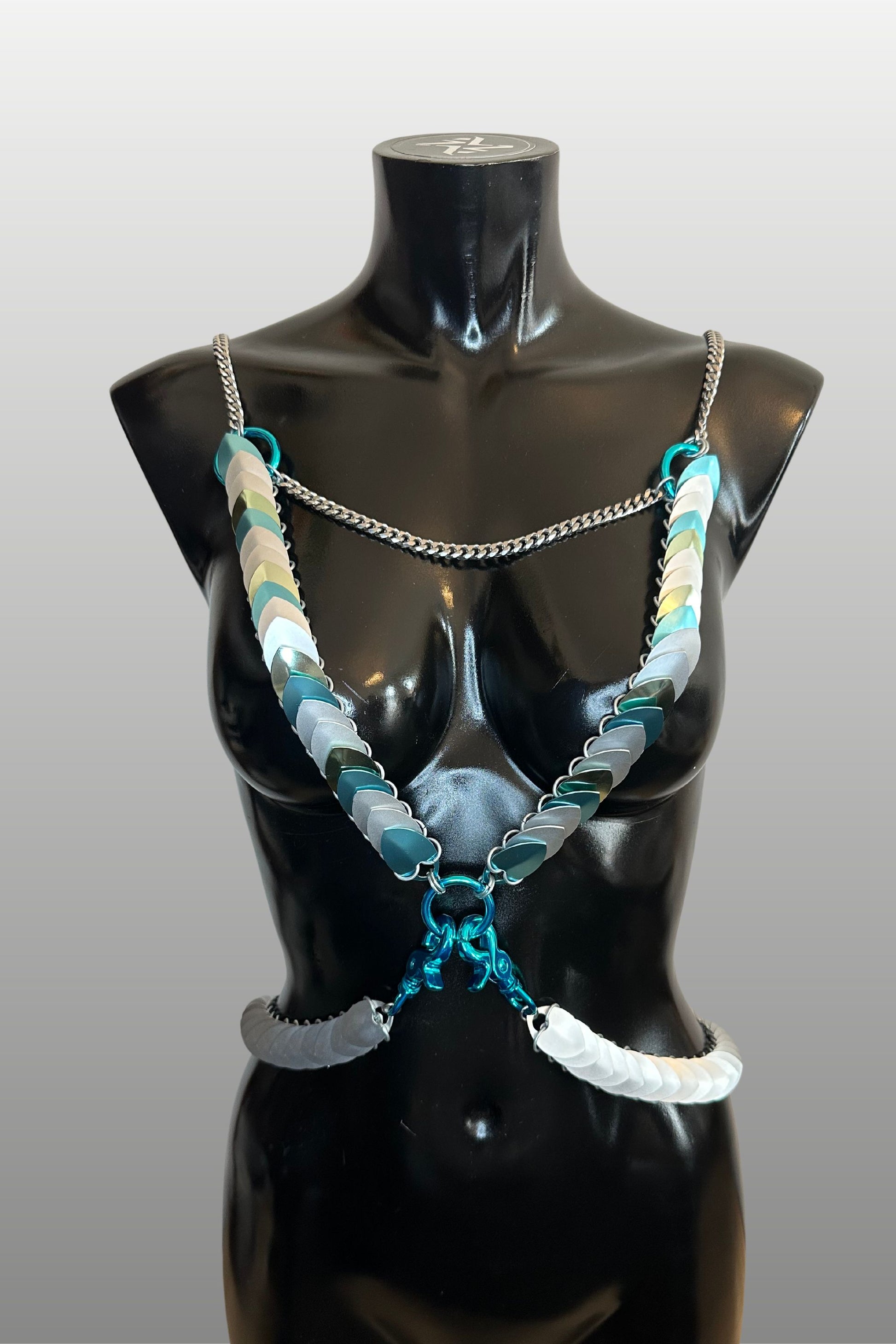 HERA HARNESS See Touch Frost & Turquoise - LisaMajun