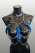 APHRODITE FIRE Silver Blue Harness with XL Scales