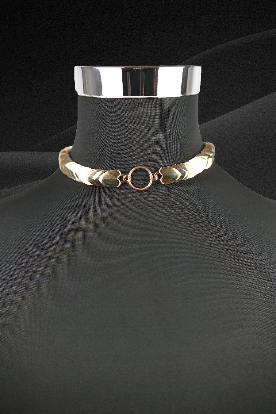 Scale-Choker-Bronze-Shiny