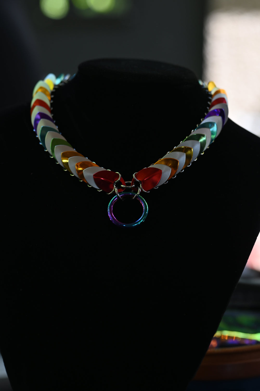 Scale-Choker No 2 | Statement Piece, Shiny & Bold