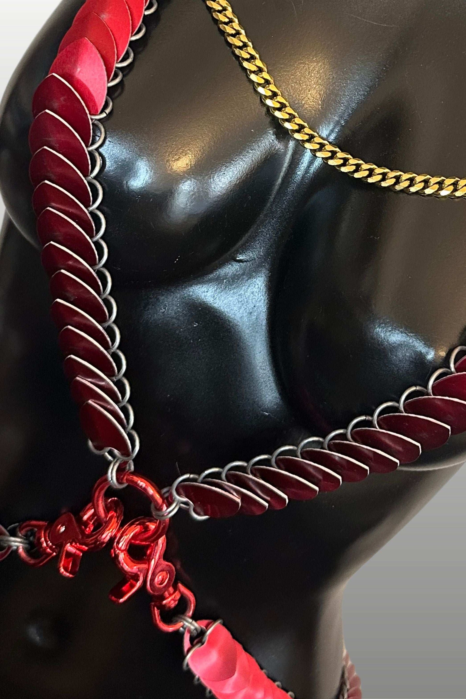 HERA HARNESS Fire Red - LisaMajun