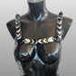 APHRODITE DESIRE Black & Silver Matt 2-in-1 Chain