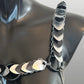 APHRODITE DESIRE Black & Silver Matt 2-in-1 Chain