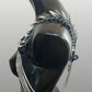 APHRODITE DESIRE Black & Silver Matt 2-in-1 Chain