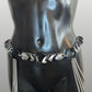 APHRODITE DESIRE Black & Silver Matt 2-in-1 Chain