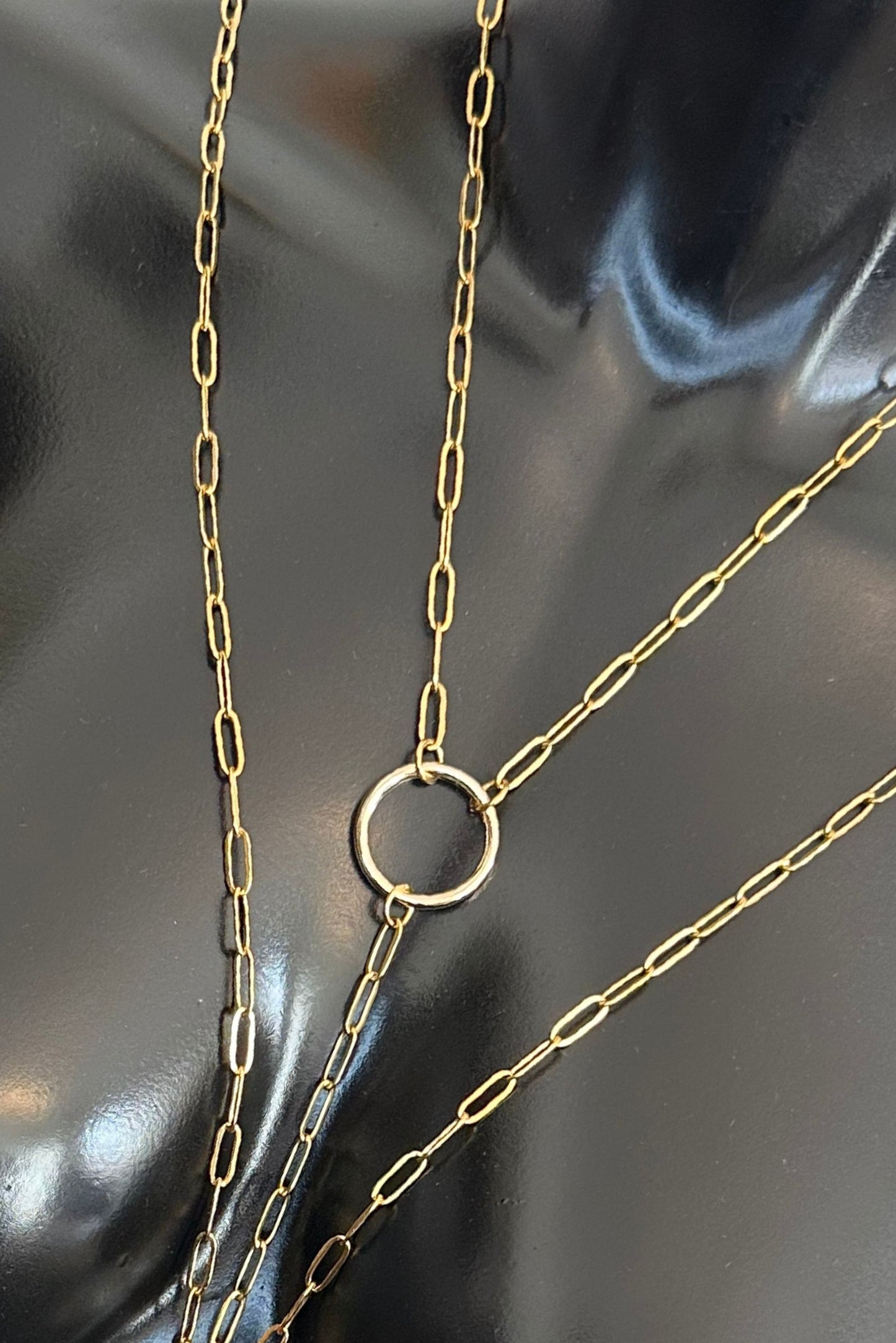 AIR CHAIN Gold Stainless Steel