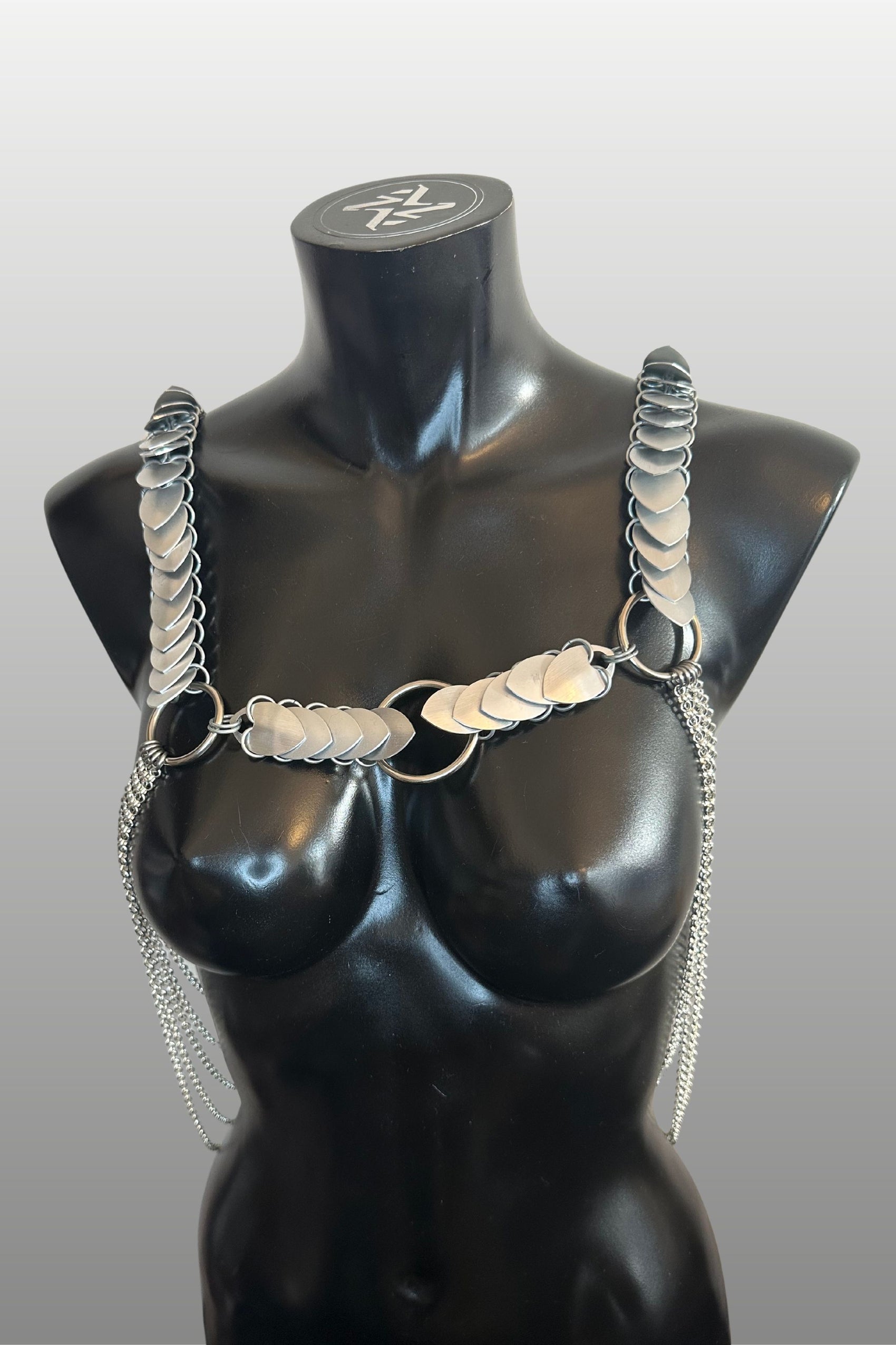 APHRODITE DESIRE Silver Matt 2-in-1 Chain