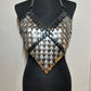 Nova SCALETOP – Aluminum Scale Body Harness | Lightweight, Fireproof Show & Clubwear by LisaMajun