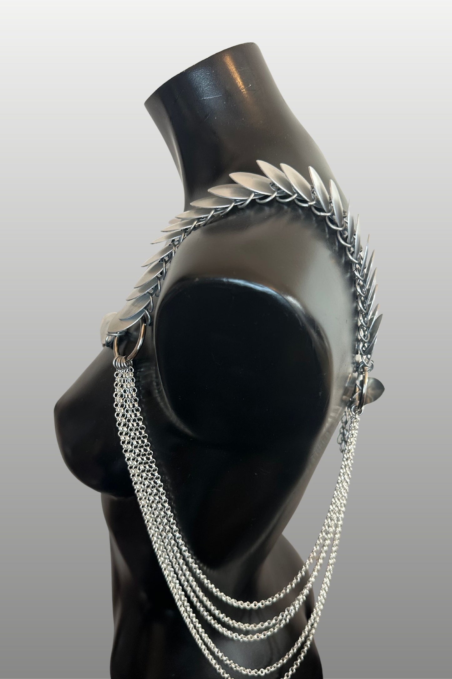 APHRODITE DESIRE Silver Matt 2-in-1 Chain