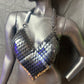 Nova SCALETOP – Aluminum Scale Body Harness | Lightweight, Fireproof Show & Clubwear by LisaMajun