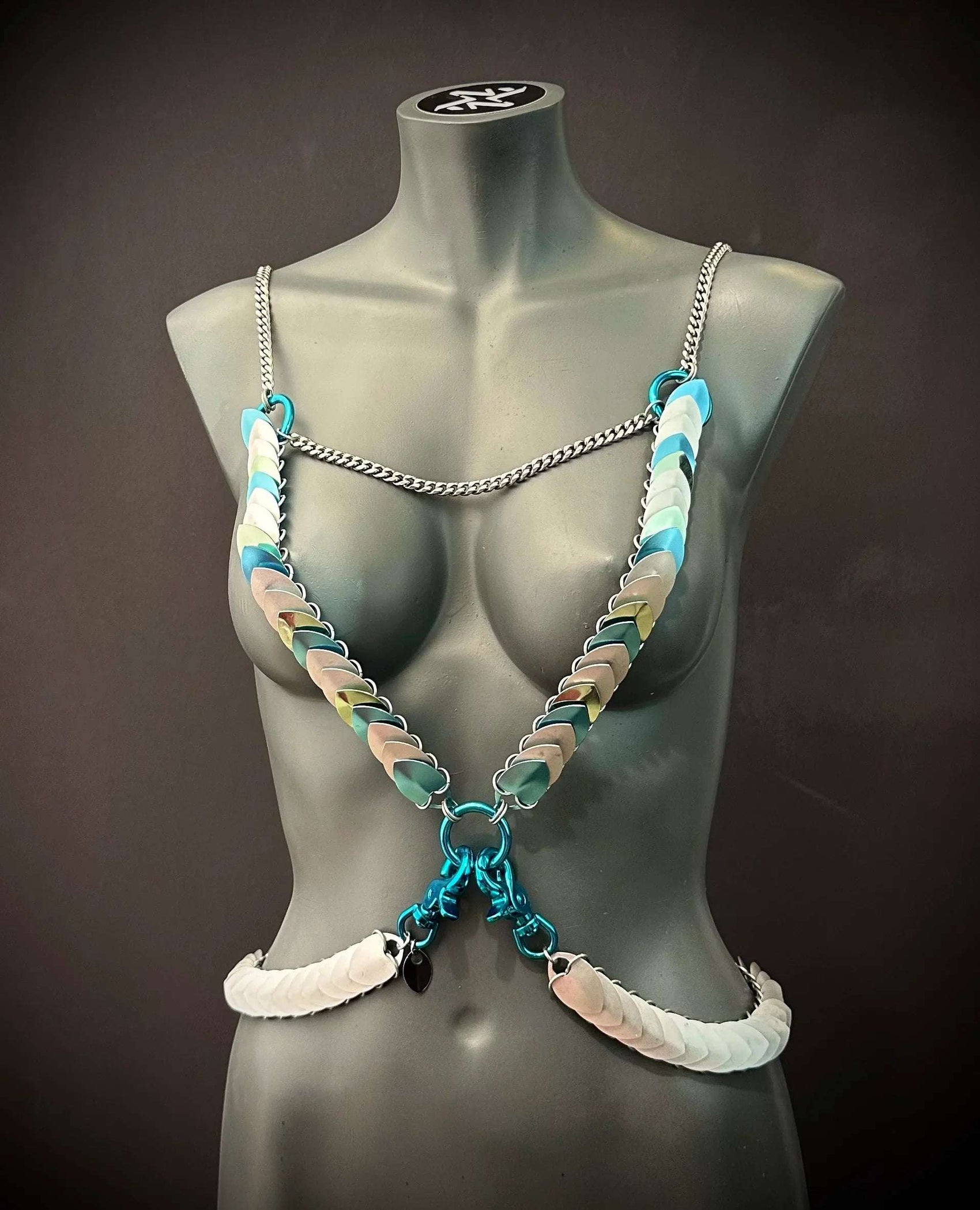HERA HARNESS See Touch Frost & Turquoise