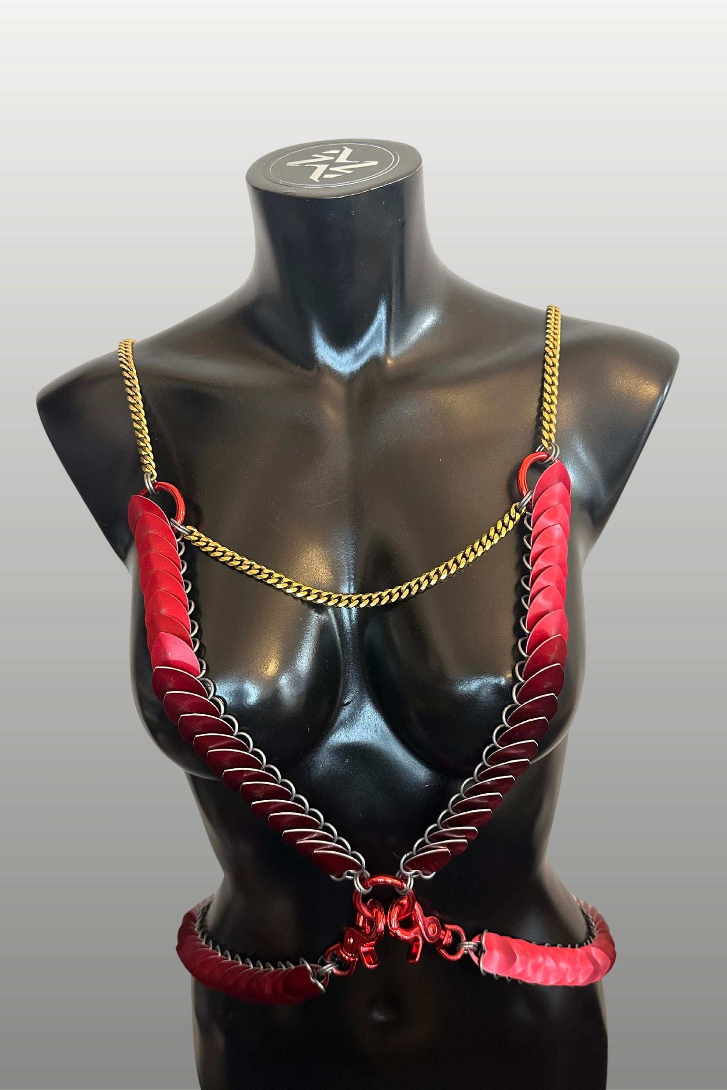 HERA HARNESS Fire Red - LisaMajun