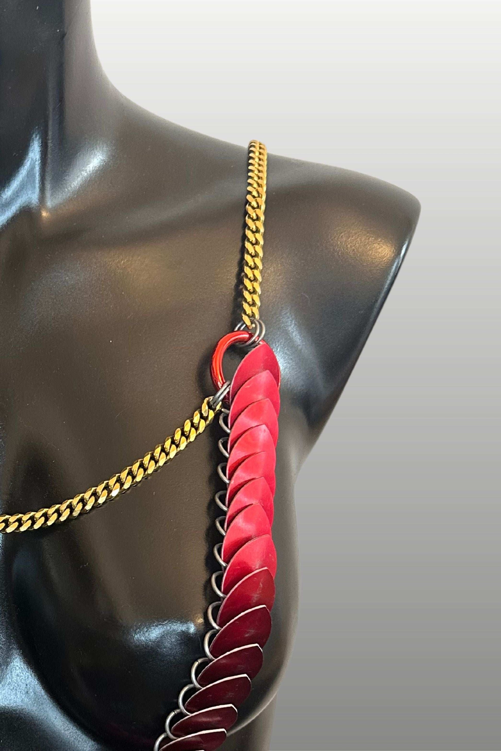 HERA HARNESS Fire Red - LisaMajun