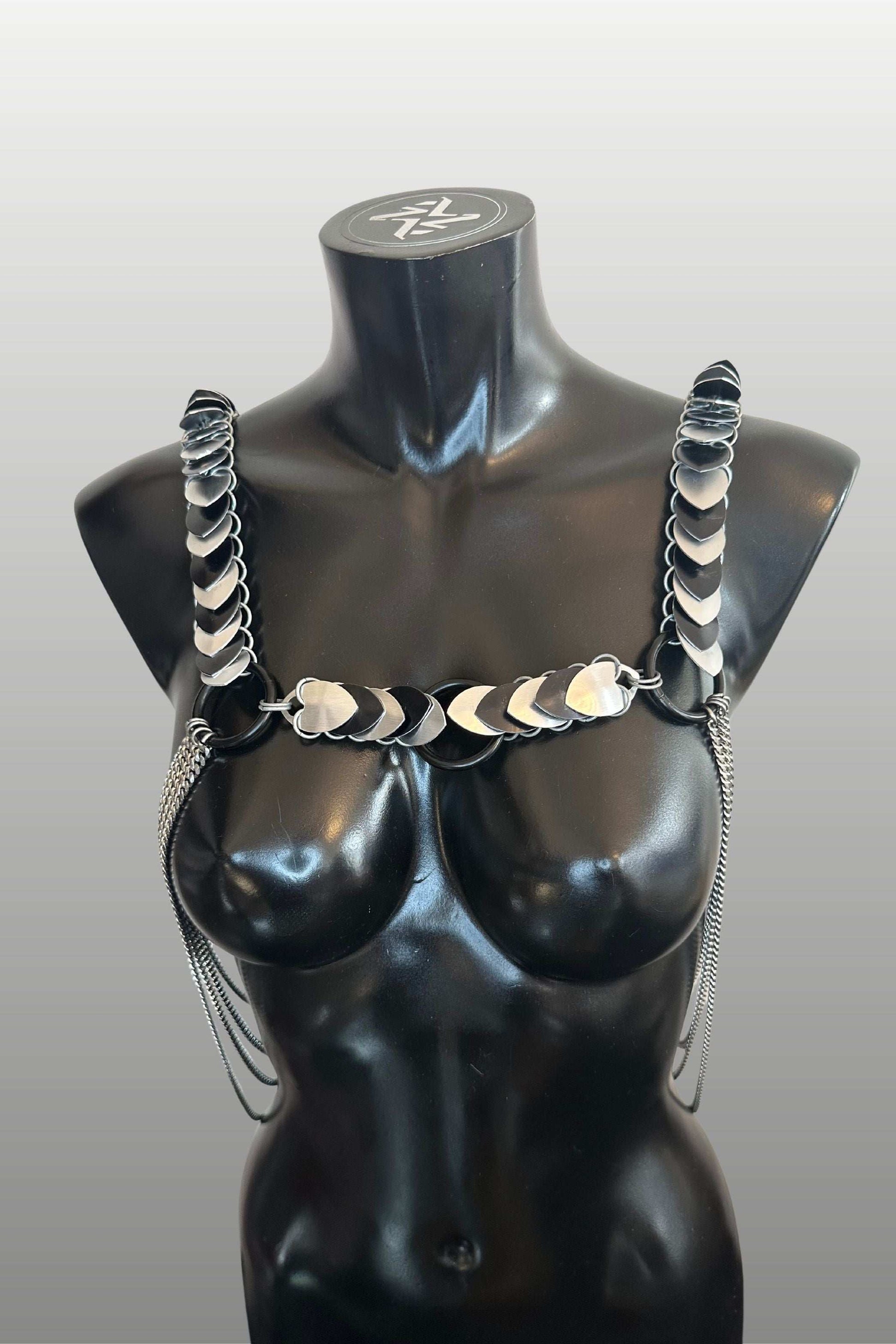 Aphrodite Desire Body Chain Harness | Statement Jewelry, Festival Wear & Sensual Elegance – Available in Multiple Colors