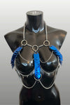 APHRODITE FIRE Silver Blue Harness with XL Scales