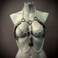 Aphrodite Fire Body Harness XL Scales