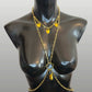 Freyja Body Chain | Statement Jewelry, Festival Wear & Divine Elegance – Available in Multiple Colors