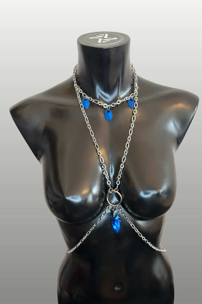 Freyja Body Chain | Statement Jewelry, Festival Wear & Divine Elegance – Available in Multiple Colors