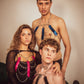 Aphrodite Fire Body Chain Harness | XL Scales, Festival Jewelry & Bold Fashion – Available in Multiple Colors