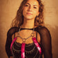 Aphrodite Fire Body Chain Harness | XL Scales, Festival Jewelry & Bold Fashion – Available in Multiple Colors