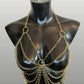 Medusa Chain Top | Statement Body Jewelry, Festival Fashion & Bold Elegance – Available in Multiple Colors