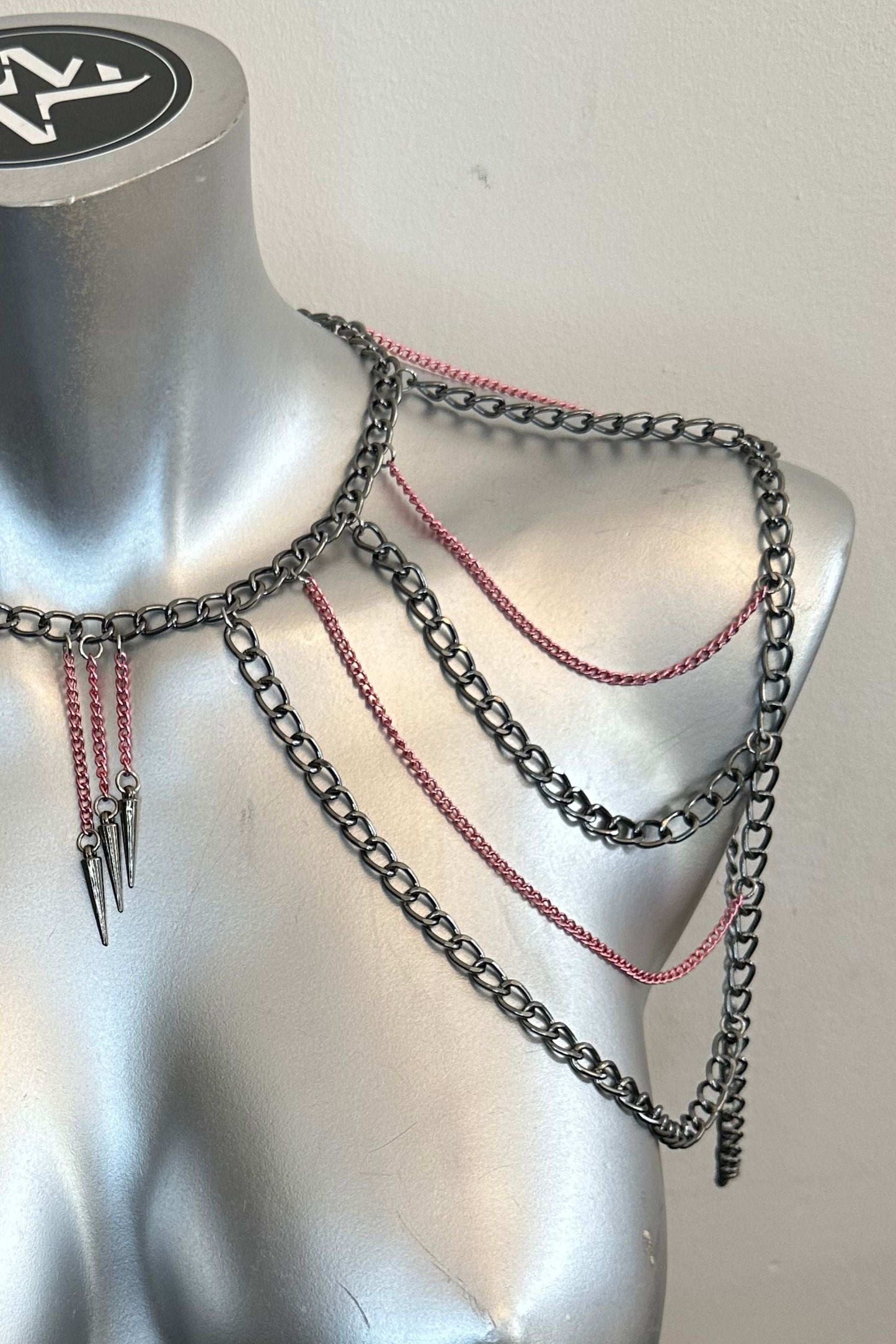 PHOENIX CHAIN Anthracite Rose Aluminium - LisaMajun