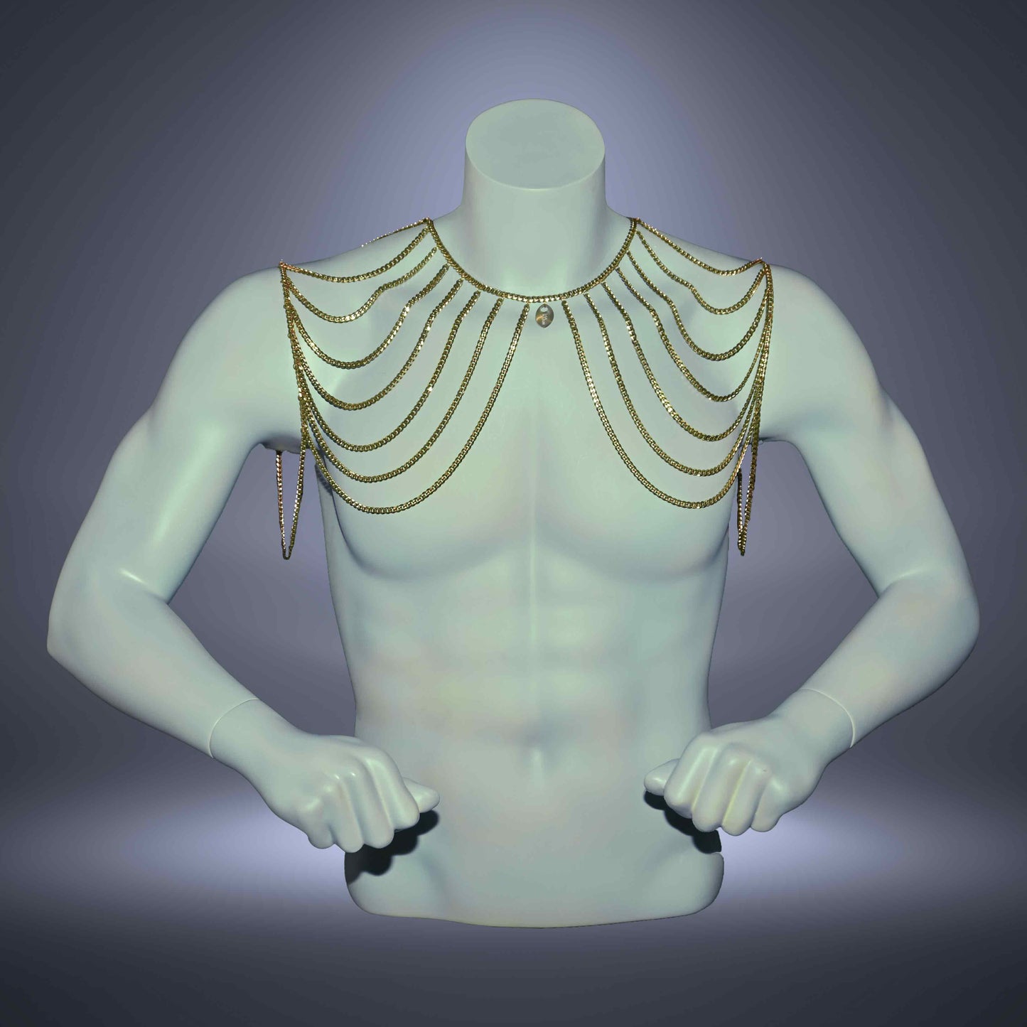 Phoenix Body Chain Harness | Statement Jewelry, Festival Wear & Edgy Fashion in Multiple Colors