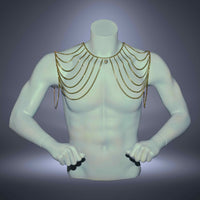 Phoenix Body Chain Harness | Statement Jewelry, Festival Wear & Edgy Fashion in Multiple Colors