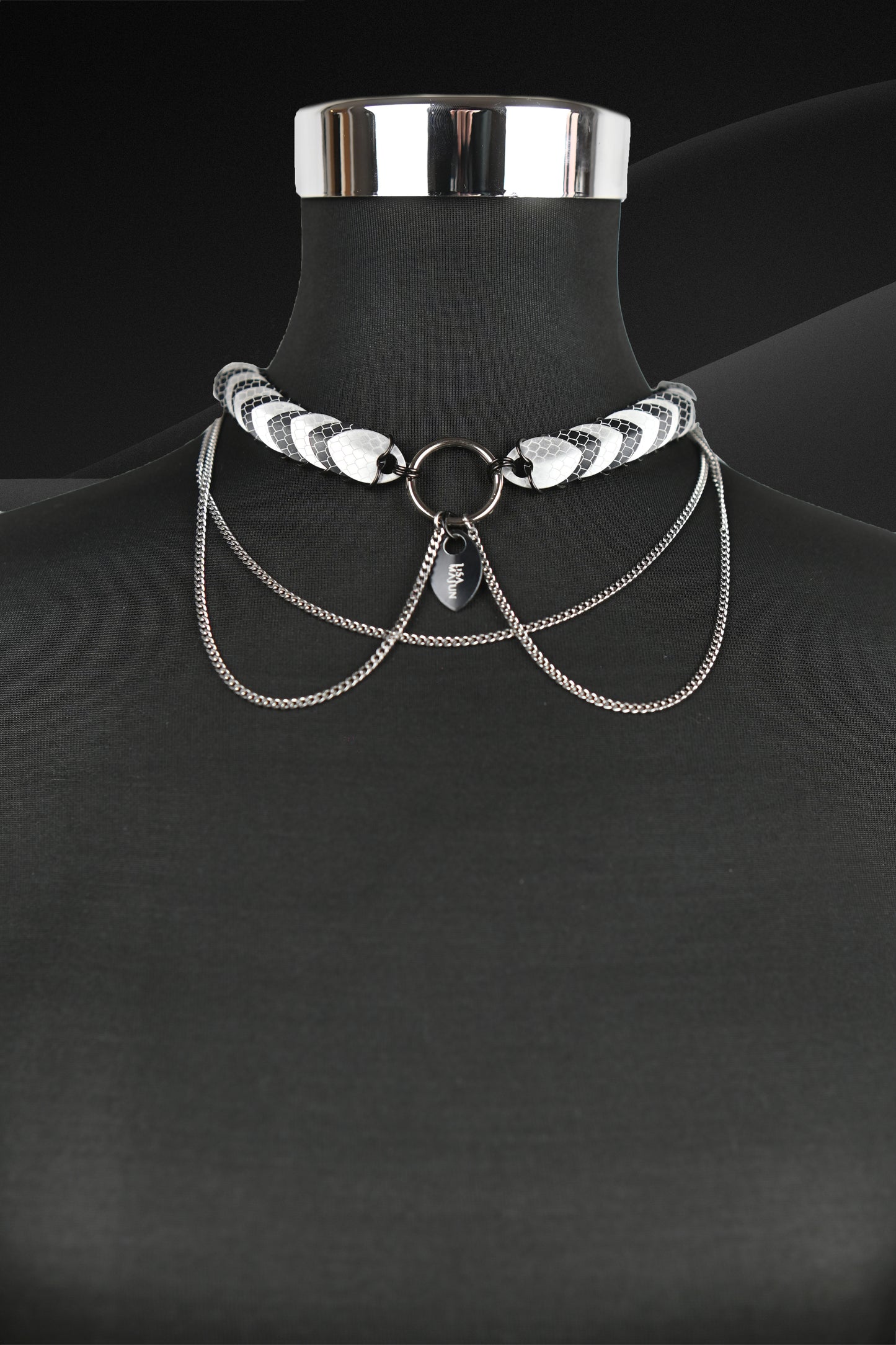 Scale-Chain-Choker | Statement Piece, Shiny & Bold
