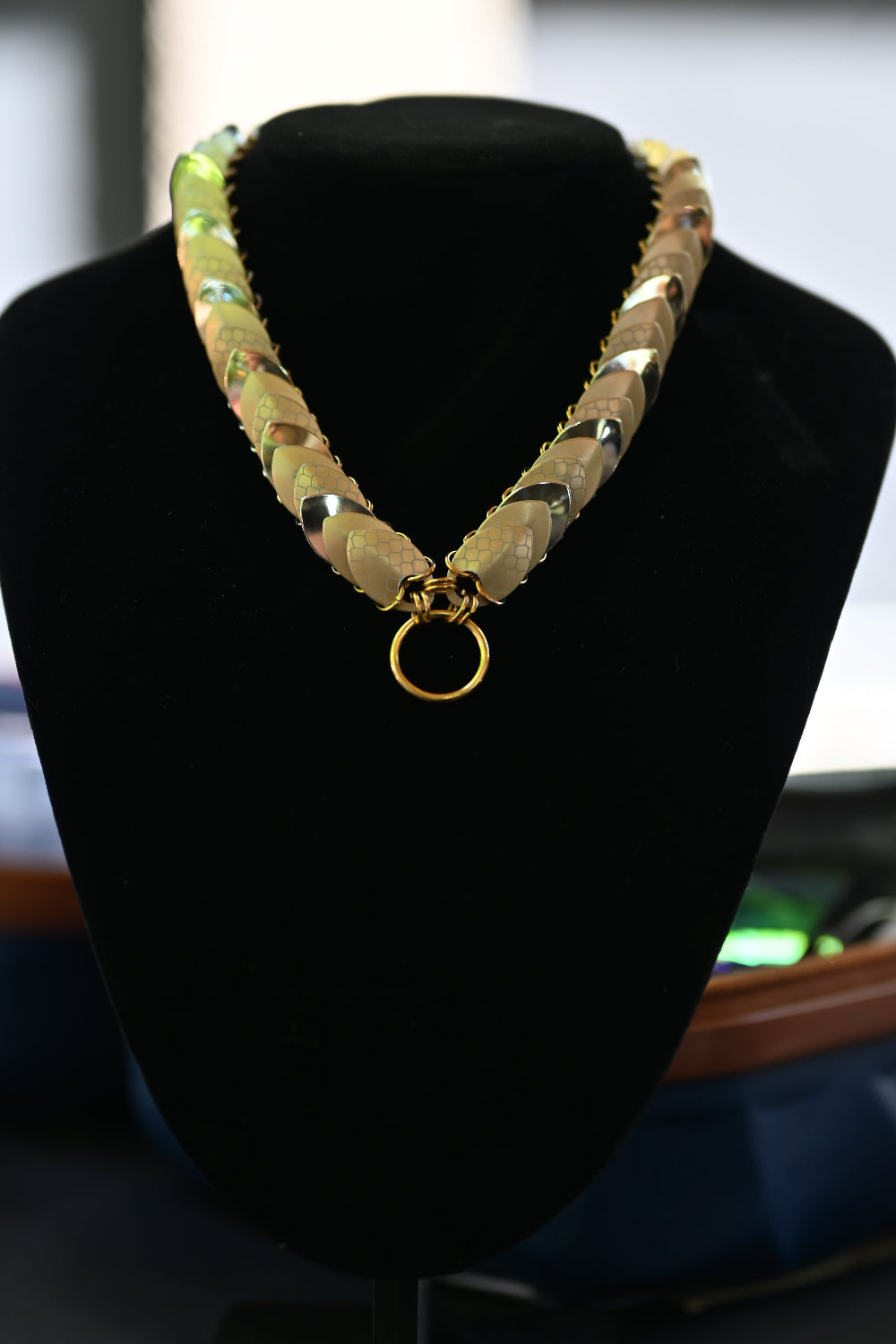 Scale-Choker gold silver 