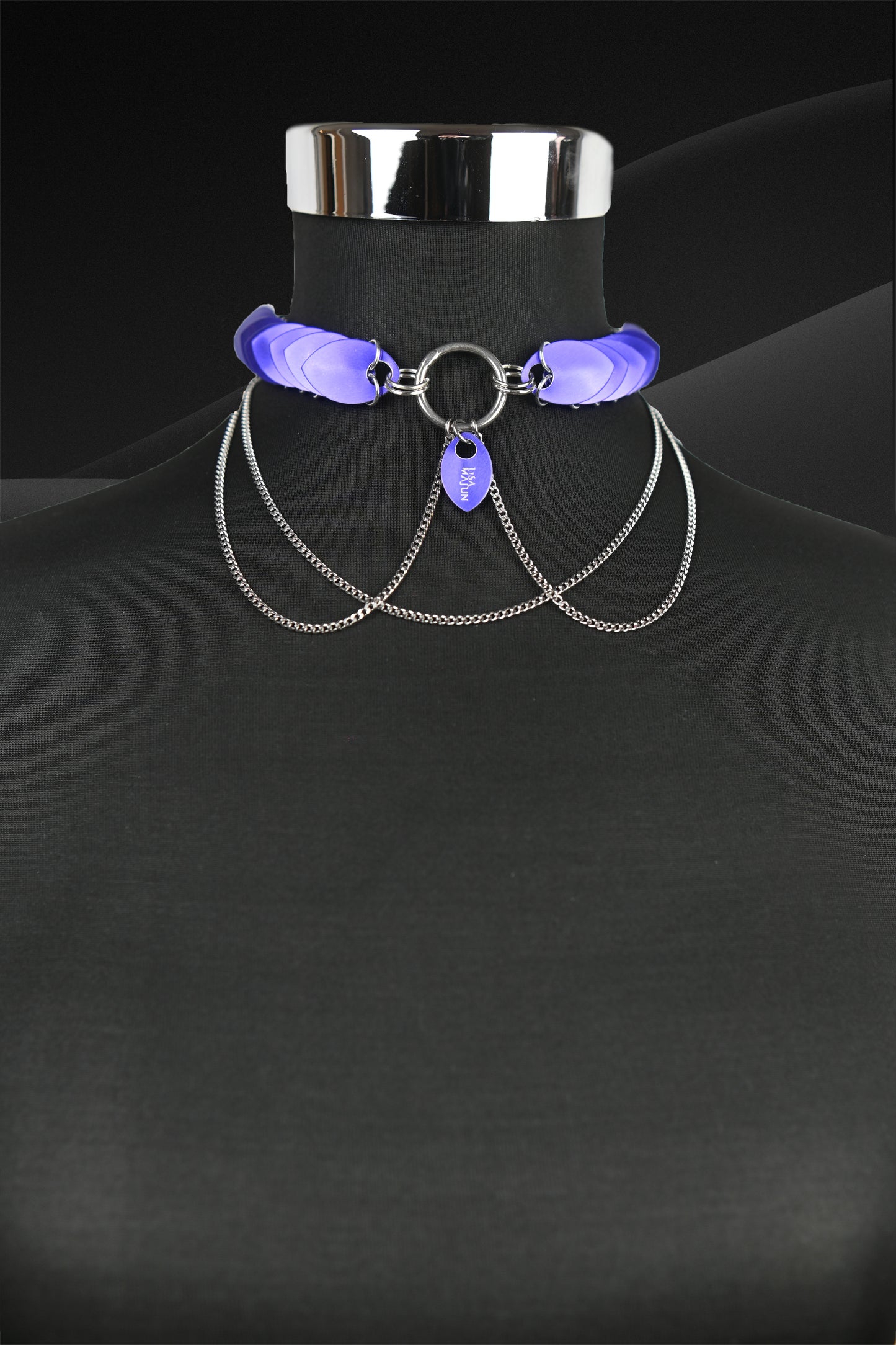 Scale-Chain-Choker | Statement Piece, Shiny & Bold